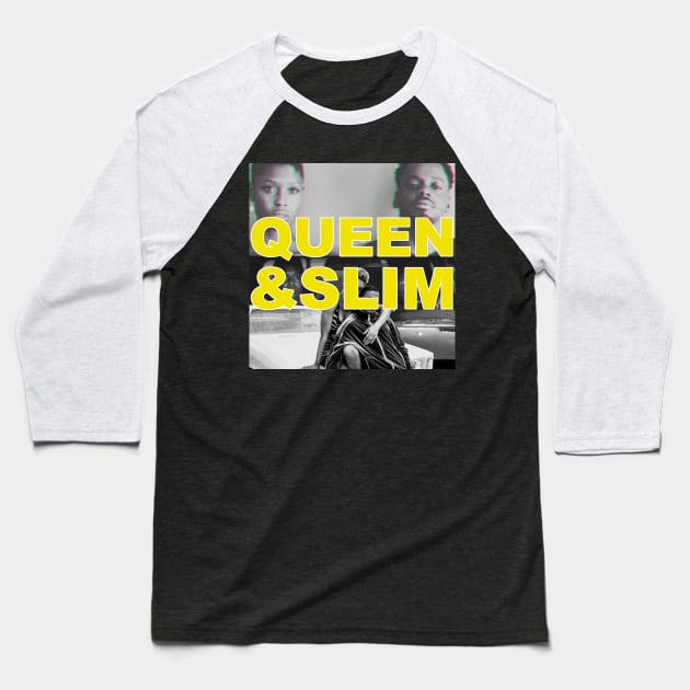 queen and slim Baseball T-Shirt by Amberstore